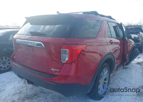 2023 Ford Explorer Xlt z USA, uszkodzony, nr VIN 1FMSK8DH5PGC30647